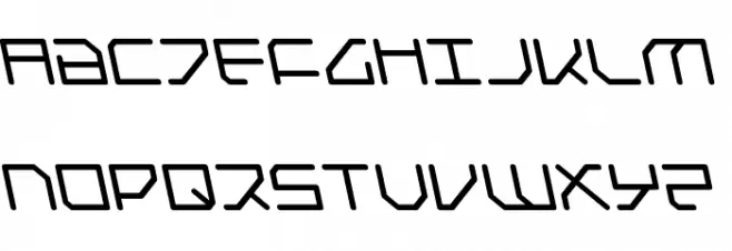 Federapolis Leftalic Schriftart Groß