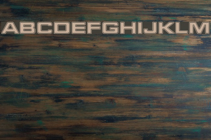 Federation Starfleet 1 Font examples