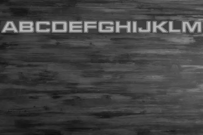 Federation Starfleet 1 Schriftart examples