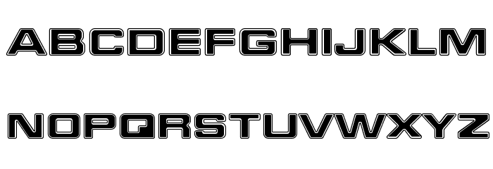 Federation Starfleet 1 Font LOWERCASE
