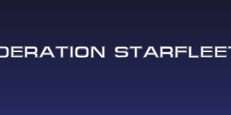 Federation Starfleet 2 Social Header