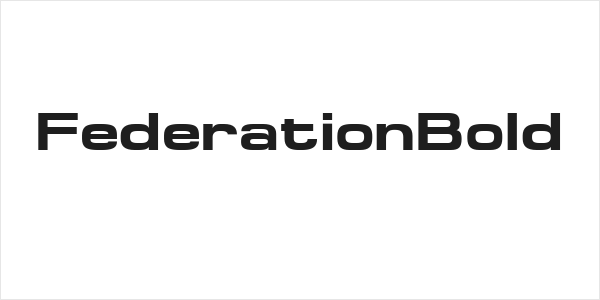 FederationBold Logo