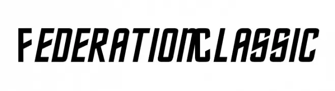 FederationClassic  Скачать бесплатные шрифты