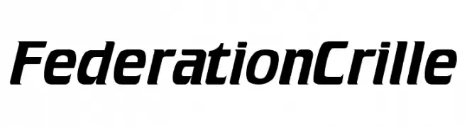 FederationCrille  Скачать бесплатные шрифты