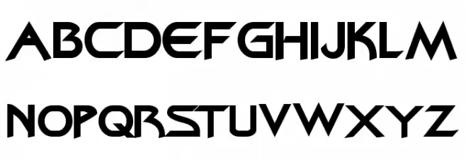 FederationDS9Title 字体 大写