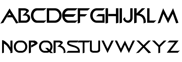 FederationDS9Title Font LOWERCASE