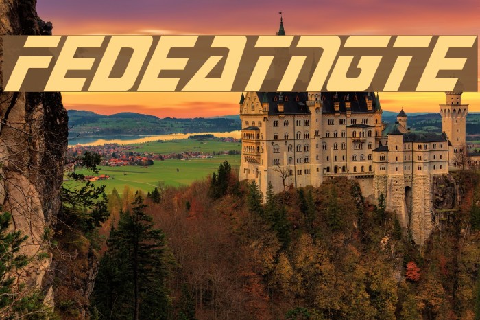FederationTNGTitle Font examples