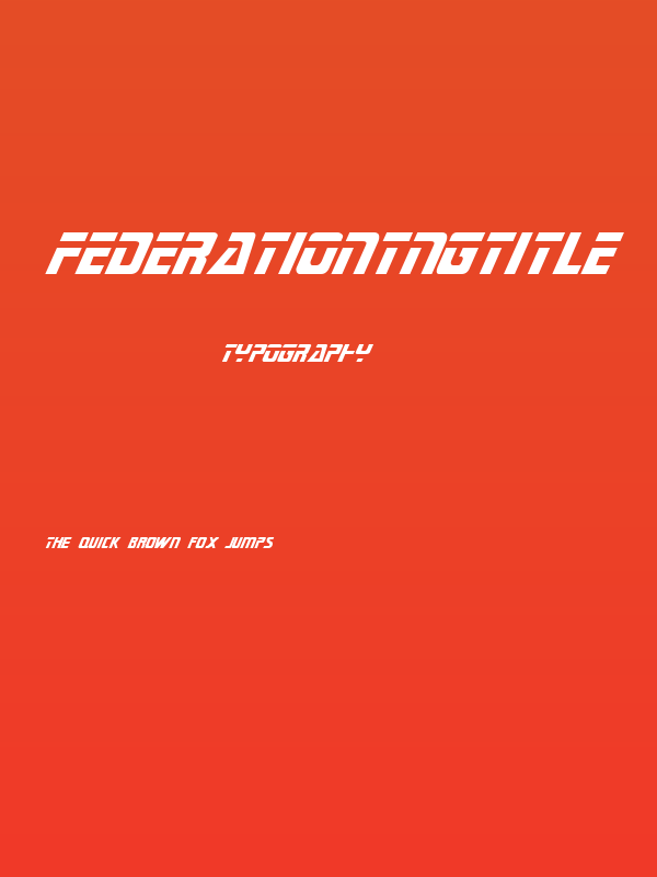 FederationTNGTitle Poster