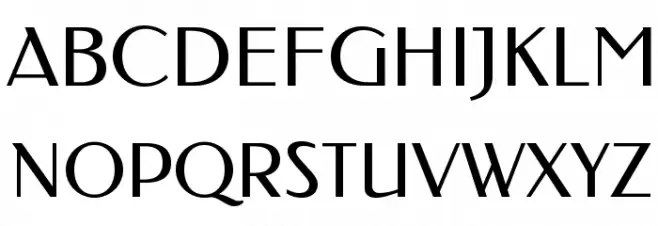 Federo Schriftart Groß
