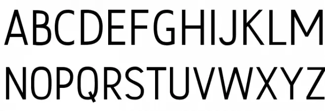 Fedora Font Litere mari