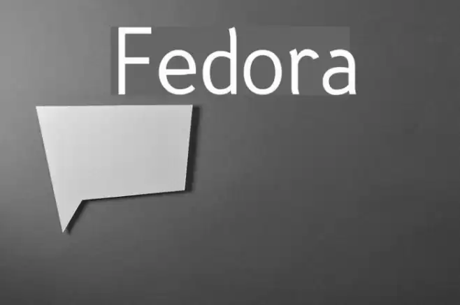 Fedora 字体 examples