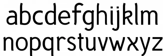 Fedora خط أحرف صغيرة