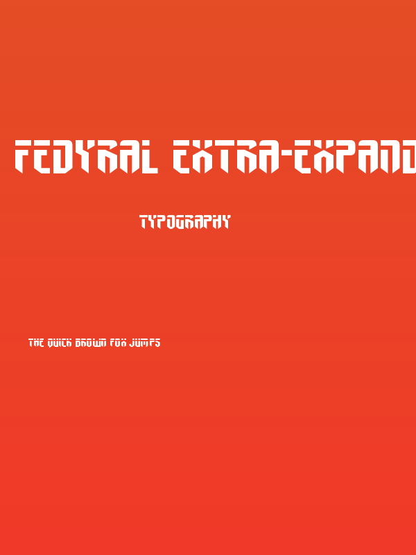 Fedyral Extra-Expanded Poster