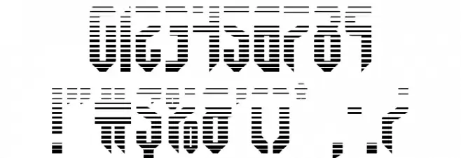 Fedyral Gradient Font OTHER CHARS