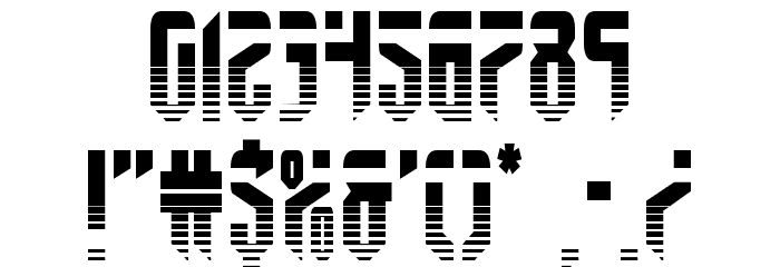 Fedyral Halftone Font OTHER CHARS