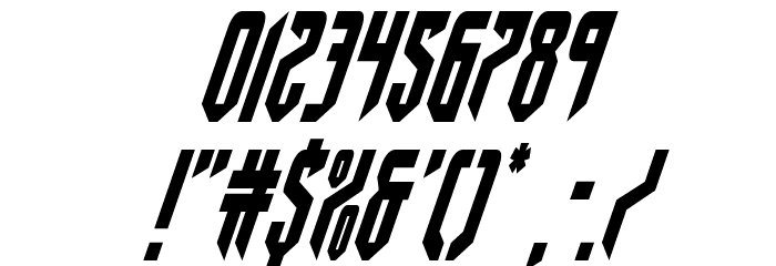 Fedyral II Condensed Italic Fonte OUTROS PERSONAGENS