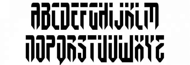 Fedyral II Condensed Fonte MAIÚSCULAS