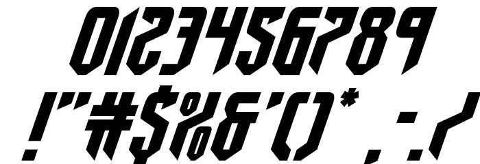 Fedyral II Expanded Italic Fonte OUTROS PERSONAGENS