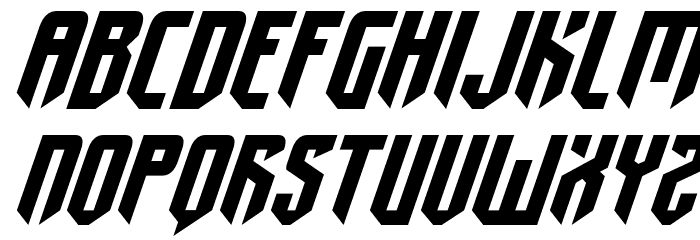 Fedyral II Expanded Italic Fonte MINÚSCULAS