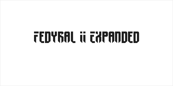 Fedyral II Expanded Logo