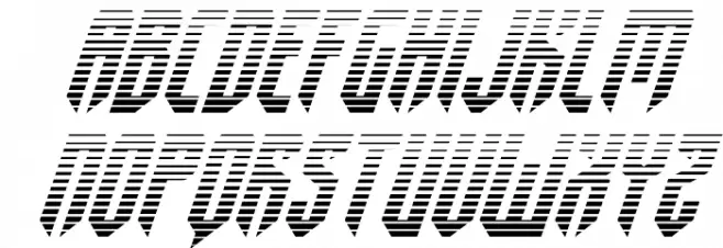 Fedyral II Gradient Italic خط أحرف صغيرة