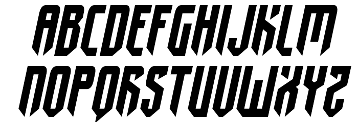 Fedyral II Semi-Italic Font LOWERCASE