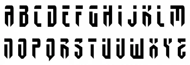 Fedyral II Title Schriftart Groß