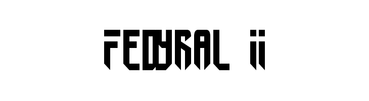 Fedyral II  免费字体下载