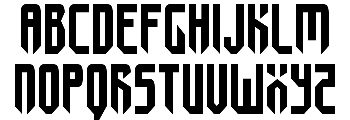 Fedyral II Font LOWERCASE