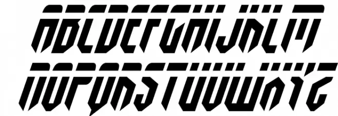 Fedyral Italic Caratteri MINUSCOLO