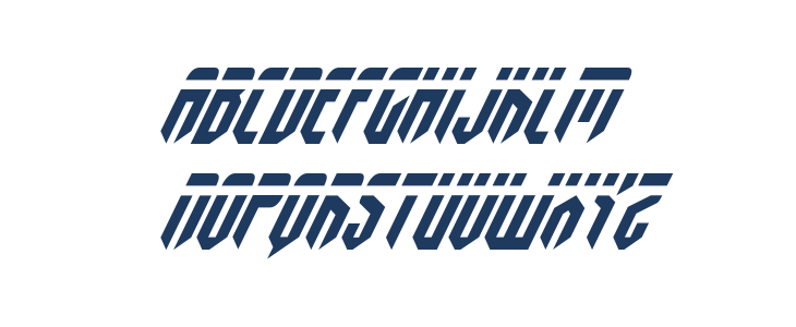 Fedyral Super-Italic Lowercase