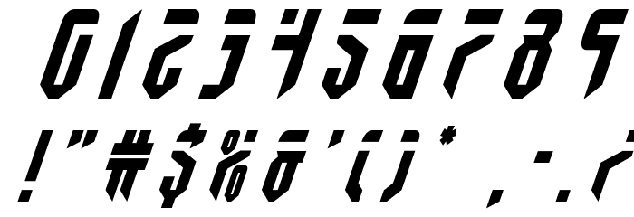 Fedyral Title Italic Font OTHER CHARS