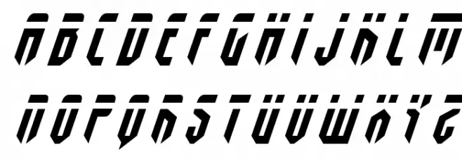Fedyral Title Italic फ़ॉन्ट लोअरकेस