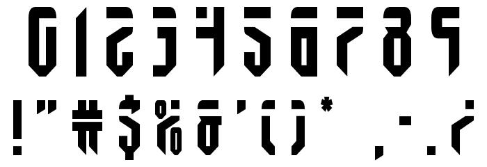 Fedyral Title Font OTHER CHARS