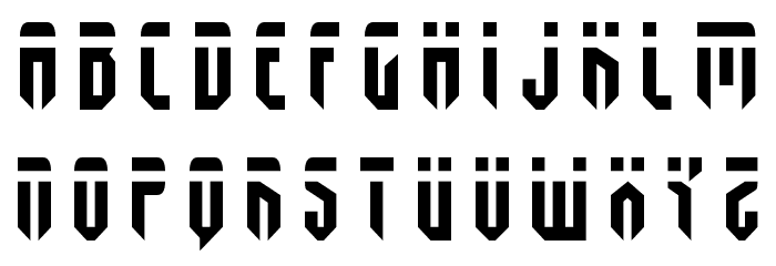 Fedyral Title Font LOWERCASE