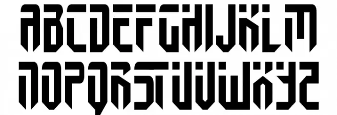 Fedyral Font Litere mari