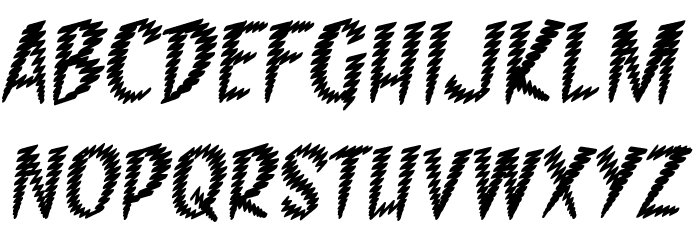 Feedback BB Italic Font LOWERCASE