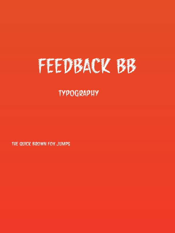 Feedback BB Poster