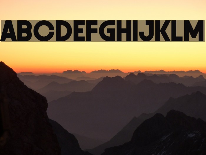 Feeding a Moment Font examples