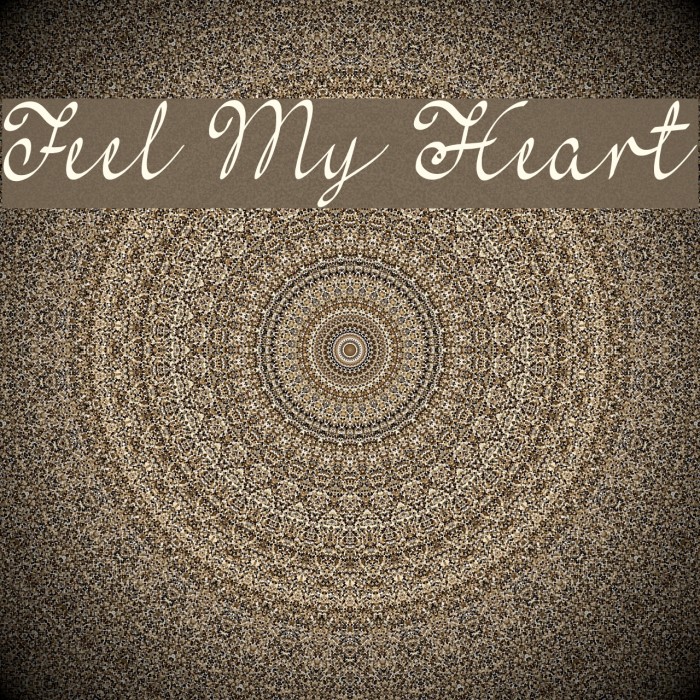 Feel My Heart Font examples