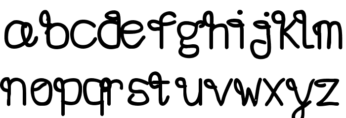 Feel This Moment Font LOWERCASE