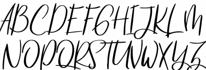Feel Zivton Demo Font UPPERCASE