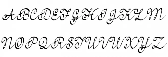 FeelMyHeart Font UPPERCASE