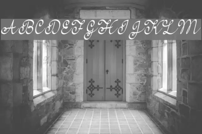 FeelMyHeart Font examples