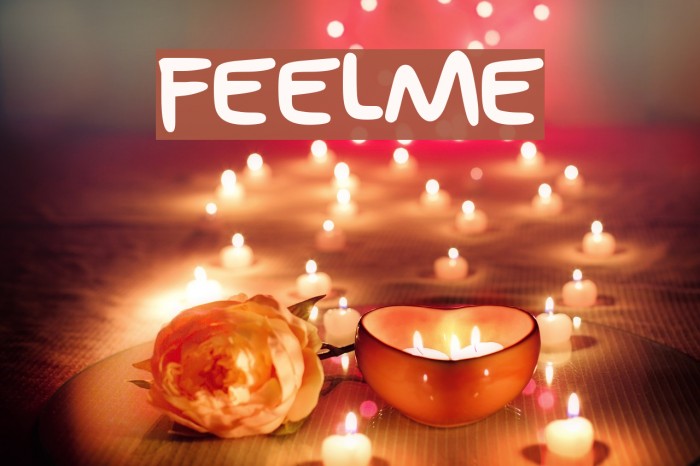 Feel_Me Font examples