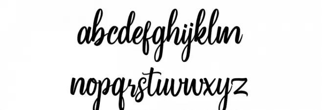 Feelgoodnes_demo Font LOWERCASE