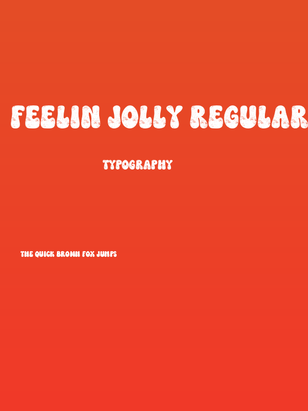 Feelin Jolly Regular Poster