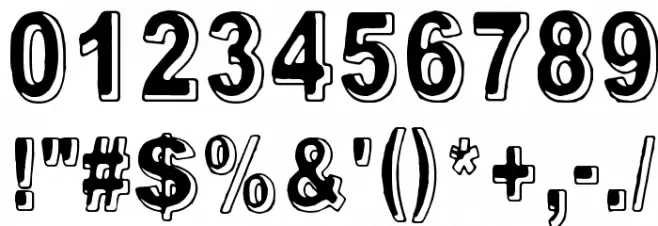 Feeling Babylon Шрифта ДРУГИЕ символов