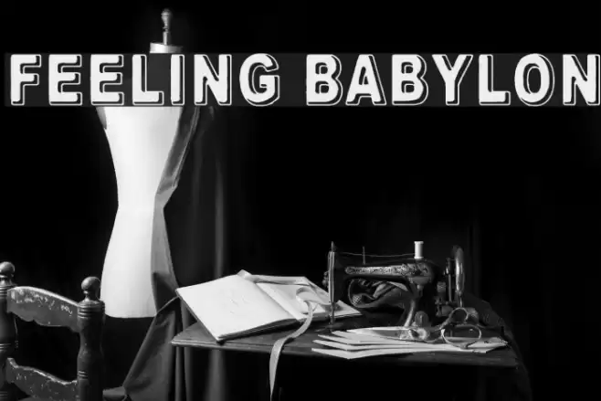 Feeling Babylon Шрифта examples