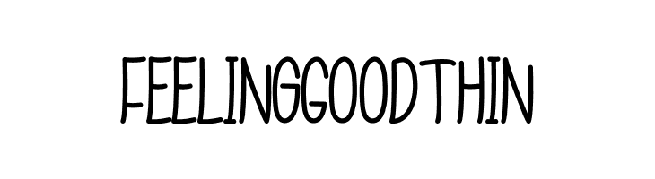 Feeling Good Thin  Fuentes Gratis Descargar